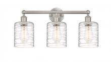  616-3W-SN-G1113 - Cobbleskill - 3 Light - 23 inch - Brushed Satin Nickel - Bath Vanity Light