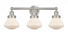  616-3W-SN-G321 - Olean - 3 Light - 25 inch - Brushed Satin Nickel - Bath Vanity Light