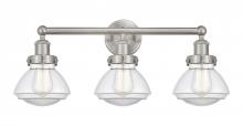  616-3W-SN-G322 - Olean - 3 Light - 25 inch - Brushed Satin Nickel - Bath Vanity Light