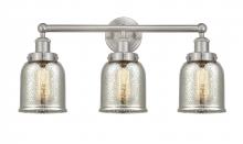  616-3W-SN-G58 - Bell - 3 Light - 23 inch - Brushed Satin Nickel - Bath Vanity Light