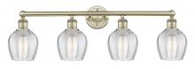  616-4W-AB-G462-6 - Norfolk - 4 Light - 33 inch - Antique Brass - Bath Vanity Light