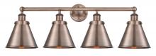  616-4W-AC-M13-AC - Appalachian - 4 Light - 35 inch - Antique Copper - Bath Vanity Light