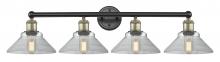  616-4W-BAB-G132 - Orwell - 4 Light - 35 inch - Black Antique Brass - Bath Vanity Light