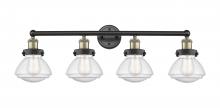  616-4W-BAB-G324 - Olean - 4 Light - 34 inch - Black Antique Brass - Bath Vanity Light