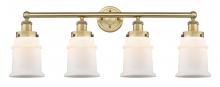  616-4W-BB-G181 - Canton - 4 Light - 33 inch - Brushed Brass - Bath Vanity Light