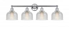  616-4W-PC-G412 - Dayton - 4 Light - 33 inch - Polished Chrome - Bath Vanity Light