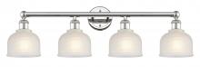  616-4W-PN-G411 - Dayton - 4 Light - 33 inch - Polished Nickel - Bath Vanity Light