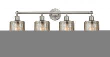  616-4W-SN-G116 - Cobbleskill - 4 Light - 32 inch - Brushed Satin Nickel - Bath Vanity Light