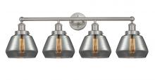  616-4W-SN-G173 - Fulton - 4 Light - 34 inch - Brushed Satin Nickel - Bath Vanity Light