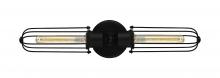  900-2W-BK-CE225-BK-LED - Muselet - 2 Light - 22 inch - Matte Black - Bath Vanity Light