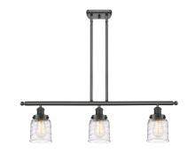  916-3I-OB-G513-LED - Bell - 3 Light - 36 inch - Oil Rubbed Bronze - Stem Hung - Island Light