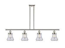  916-4I-PN-G192 - Bellmont - 4 Light - 48 inch - Polished Nickel - Stem Hung - Island Light