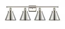  916-4W-PN-M13-PN - Appalachian - 4 Light - 36 inch - Polished Nickel - Bath Vanity Light