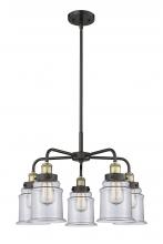  916-5CR-BAB-G182 - Canton - 5 Light - 25 inch - Black Antique Brass - Chandelier