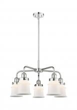  916-5CR-PC-G181S - Canton - 5 Light - 24 inch - Polished Chrome - Chandelier