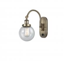  918-1W-AB-G204-6 - Beacon - 1 Light - 6 inch - Antique Brass - Sconce