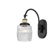  918-1W-BAB-G302-LED - Colton - 1 Light - 6 inch - Black Antique Brass - Sconce