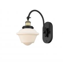  918-1W-BAB-G531 - Oxford - 1 Light - 8 inch - Black Antique Brass - Sconce