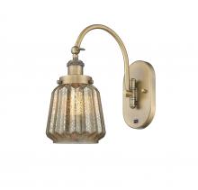  918-1W-BB-G146-LED - Chatham - 1 Light - 7 inch - Brushed Brass - Sconce