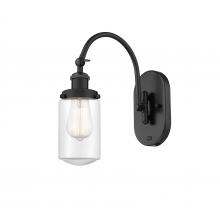  918-1W-BK-G312-LED - Dover - 1 Light - 5 inch - Matte Black - Sconce