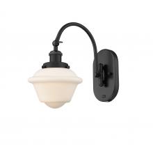  918-1W-BK-G531 - Oxford - 1 Light - 8 inch - Matte Black - Sconce