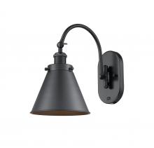  918-1W-BK-M13-BK-LED - Appalachian - 1 Light - 8 inch - Matte Black - Sconce