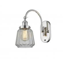  918-1W-PN-G142-LED - Chatham - 1 Light - 7 inch - Polished Nickel - Sconce