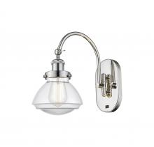  918-1W-PN-G322 - Olean - 1 Light - 7 inch - Polished Nickel - Sconce