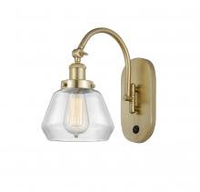  918-1W-SG-G172 - Fulton - 1 Light - 7 inch - Satin Gold - Sconce