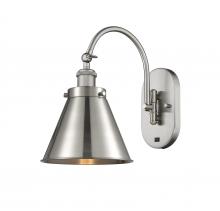  918-1W-SN-M13-SN-LED - Appalachian - 1 Light - 8 inch - Brushed Satin Nickel - Sconce