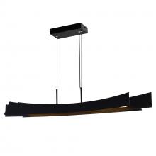  1698P50-101 - Candora Integrated LED Black Island/Pool Table Light