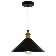  9605P10-1-101-B - Brave 1 Light Black Mini Pendant