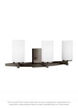  4424603EN3-778 - Alturas contemporary 3-light LED indoor dimmable bath vanity wall sconce in brushed oil rubbed bronz