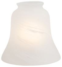  2549 - 2 1/4" Etched Marble Glass Shade