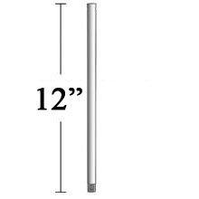  DR512-GS - 12" Down Rod in Graphite Steel