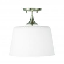  248911BN - 1-Light Semi-Flush