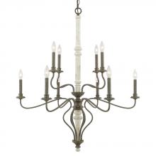  410301FC - 10 Light Chandelier