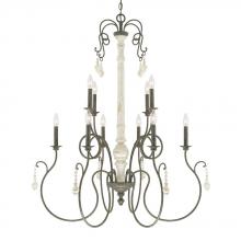  410302FC - 10 Light Chandelier