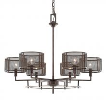  411161RS-653 - 6 Light Chandelier