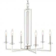  411961PN - 6 Light Chandelier