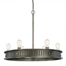  413261GM - 6 Light Chandelier