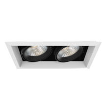  TE132LED-30-4-02 - MuLT, 26w, Trm, 2LT , 30k, Wht/blk