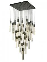  HF1903-41-GL-BK - The Original Glacier Avenue Collection Black 41 Light Pendant Fixture