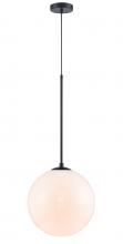  HF4201-BK-WHT - Delilah Collection Pendant