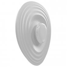  HF7997-WHT - Cosmopolitan White Wall Sconce