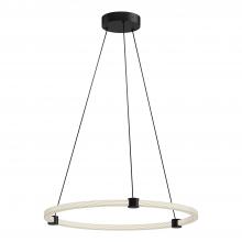  PD24724-BK - Bruni 24-in Black LED Pendant