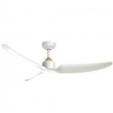  CF92952-BG/WH - Hugo 52-in Brushed Gold/Matte White FAN Ceiling Fan