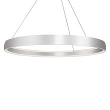  PD22772-BS - Halo 72-in Brushed Silver LED Pendant