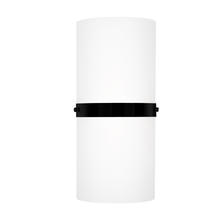  WS3413-BK - Harrow 13-in Black LED Wall Sconce