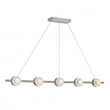  LP15548-CH-UNV - Elixir 48-in Chrome LED Linear Pendant